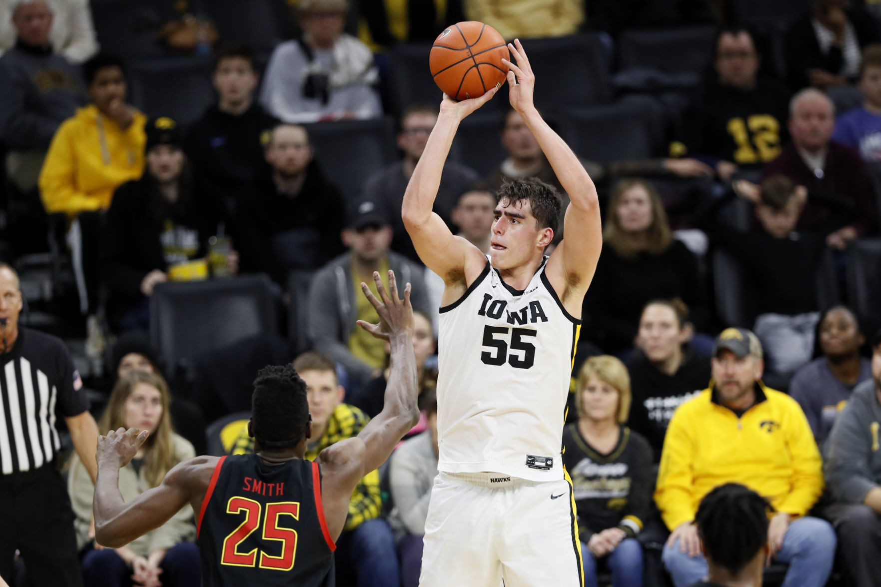 Maryland Iowa Basketball